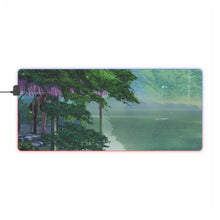 Load image into Gallery viewer, The Garden Of Words RGB LED Mouse Pad (Desk Mat)