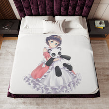 Load image into Gallery viewer, Boruto Sherpa Blanket