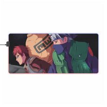 Load image into Gallery viewer, Gaara and Kakashi RGB LED Mouse Pad (Desk Mat)