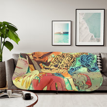 Load image into Gallery viewer, Anime Naruto Sherpa Blanket