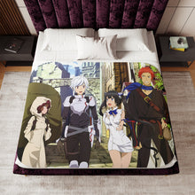 Load image into Gallery viewer, Is It Wrong To Try To Pick Up Girls In A Dungeon? Sherpa Blanket