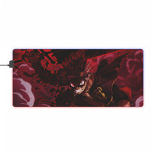 Load image into Gallery viewer, Black Clover Asta RGB LED Mouse Pad (Desk Mat)