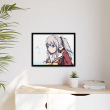 Load image into Gallery viewer, Anime Charlotte Canvas Framed Art Print