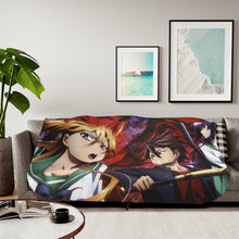 Load image into Gallery viewer, Highschool Of The Dead Sherpa Blanket