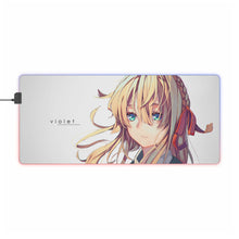 Load image into Gallery viewer, Violet Evergarden RGB LED Mouse Pad (Desk Mat)