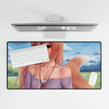 Load image into Gallery viewer, Anime Spice and Wolf Mouse Pad (Desk Mat)