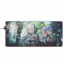Load image into Gallery viewer, Anime Re:ZERO -Starting Life in Another World- RGB LED Mouse Pad (Desk Mat)