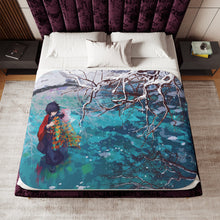 Load image into Gallery viewer, Demon Slayer: Kimetsu no Yaiba Sherpa Blanket