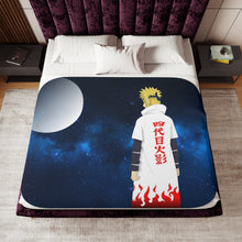 Load image into Gallery viewer, Minato Namikaze Sherpa Blanket