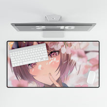 Load image into Gallery viewer, Sakura Laurel Mouse Pad (Desk Mat)