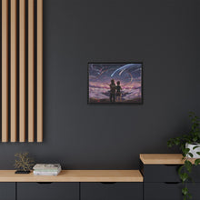 Load image into Gallery viewer, Your Name. Canvas Framed Art Print