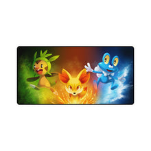 Load image into Gallery viewer, Chespin, Fennekin & Froakie Mouse Pad (Desk Mat)