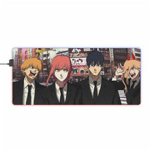 Load image into Gallery viewer, Anime Chainsaw Man RGB LED Mouse Pad (Desk Mat)