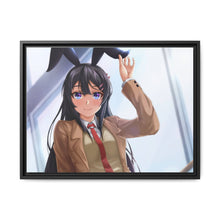Load image into Gallery viewer, Rascal Does Not Dream of Bunny Girl Senpai Canvas Framed Art Print