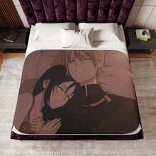 Load image into Gallery viewer, Stay with me! Sherpa Blanket