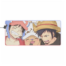Load image into Gallery viewer, One Piece Monkey D. Luffy, Tony Tony Chopper RGB LED Mouse Pad (Desk Mat)