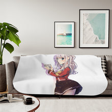 Load image into Gallery viewer, Nao Tomori holding a camera Sherpa Blanket