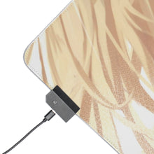 Load image into Gallery viewer, Is It Wrong to Try to Pick Up Girls in a Dungeon? RGB LED Mouse Pad (Desk Mat)