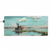 Load image into Gallery viewer, Anime Building RGB LED Mouse Pad (Desk Mat)