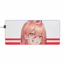 Load image into Gallery viewer, Anime Chainsaw Man RGB LED Mouse Pad (Desk Mat)