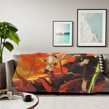 Load image into Gallery viewer, Anime Seraph of the End Sherpa Blanket