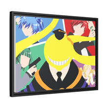Load image into Gallery viewer, Koro-Sensei Classroom Canvas Framed Art Print