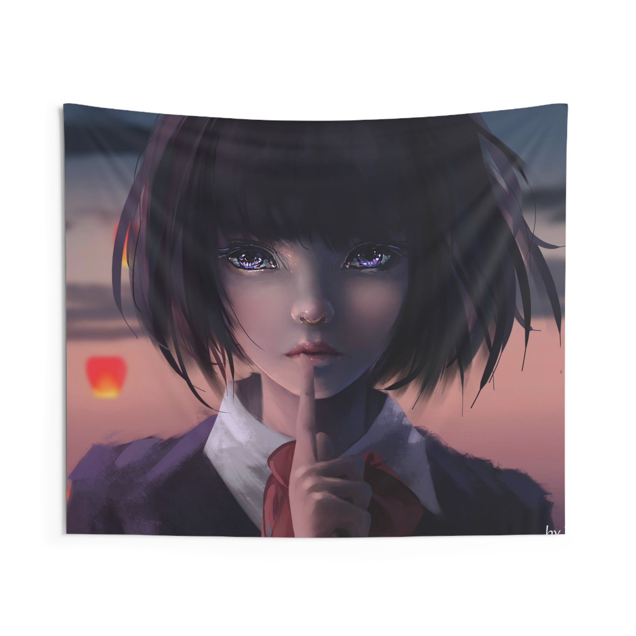 Kuzu No Honkai Hanabi Yasuraoka Indoor Wall Tapestry