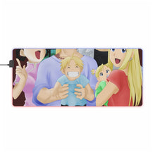 Load image into Gallery viewer, Anime FullMetal Alchemist RGB LED Mouse Pad (Desk Mat)