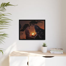 Load image into Gallery viewer, Hyakkimaru and Mio Canvas Framed Art Print