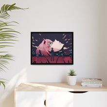 Load image into Gallery viewer, Anime Darling in the FranXX Canvas Framed Art Print