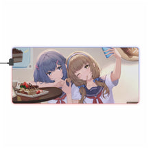 Load image into Gallery viewer, Anime Friends RGB LED Mouse Pad (Desk Mat)