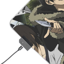 Load image into Gallery viewer, Durarara!! Izaya Orihara, Shizuo Heiwajima, Anri Sonohara RGB LED Mouse Pad (Desk Mat)