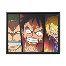 Load image into Gallery viewer, Zoro,Luffy and Sanji Canvas Framed Art Print