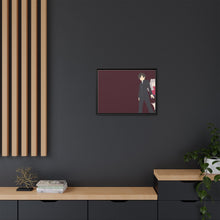Load image into Gallery viewer, Yū Otosaka and Nao Tomori Together Minimalist Canvas Framed Art Print