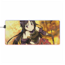 Load image into Gallery viewer, Sword Art Online II RGB LED Mouse Pad (Desk Mat)