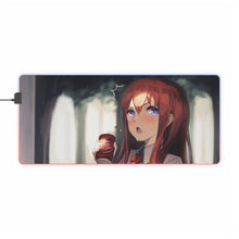 Load image into Gallery viewer, Steins;Gate Kurisu Makise RGB LED Mouse Pad (Desk Mat)