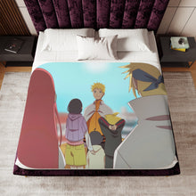 Load image into Gallery viewer, Boruto Sherpa Blanket