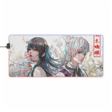 Load image into Gallery viewer, Rize & Kaneki RGB LED Mouse Pad (Desk Mat)