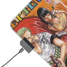Load image into Gallery viewer, One Piece Monkey D. Luffy, Roronoa Zoro, Sanji, Nico Robin, Tony Tony Chopper RGB LED Mouse Pad (Desk Mat)