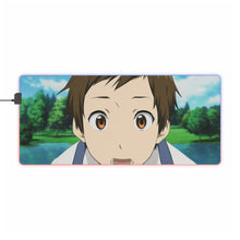 Load image into Gallery viewer, Satoshi Fukube Face RGB LED Mouse Pad (Desk Mat)
