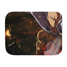 Load image into Gallery viewer, Saitama Sherpa Blanket