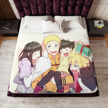 Load image into Gallery viewer, Boruto Sherpa Blanket