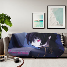 Load image into Gallery viewer, Anime Code Geassr Sherpa Blanket