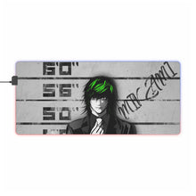 Load image into Gallery viewer, Death Note Teru Mikami RGB LED Mouse Pad (Desk Mat)
