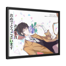 Load image into Gallery viewer, Bungou Stray Dogs Osamu Dazai Canvas Framed Art Print