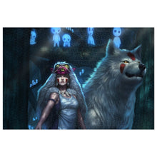 Load image into Gallery viewer, Anime Princess Mononoke Jigsaw Puzzle