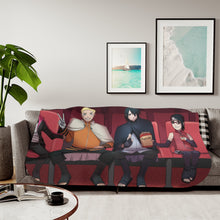 Load image into Gallery viewer, Boruto Sherpa Blanket