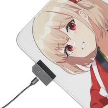 Load image into Gallery viewer, Lycoris Recoil Takina Inoue, Chisato Nishikigi RGB LED Mouse Pad (Desk Mat)