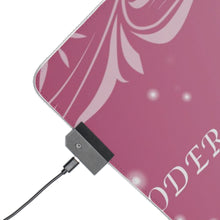 Load image into Gallery viewer, Nisekoi Kosaki Onodera RGB LED Mouse Pad (Desk Mat)
