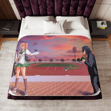 Load image into Gallery viewer, Highschool Of The Dead Sherpa Blanket
